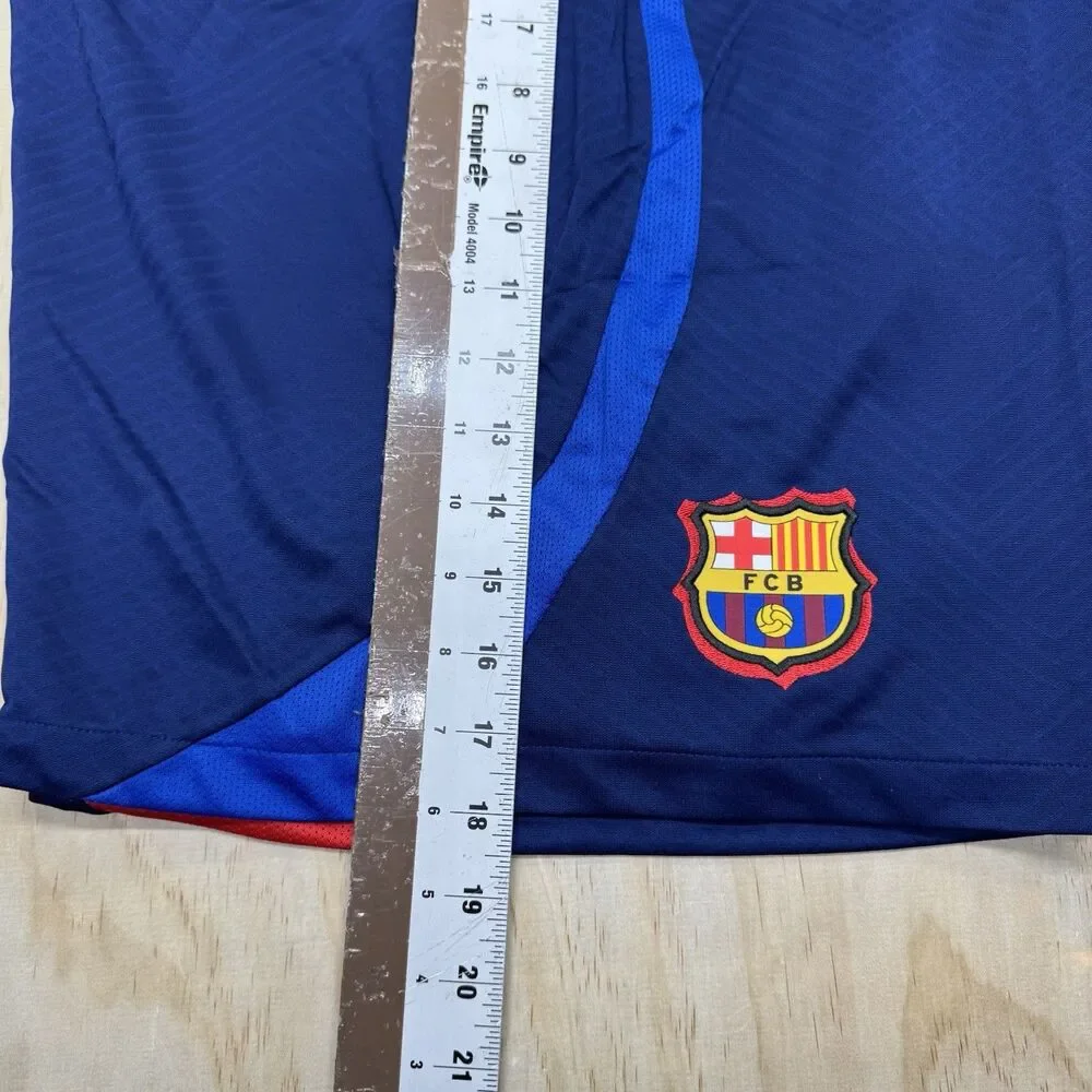 NEW FC Barcelona Nike Dri-Fit Striker Soccer Shorts Mens 2XL SLIM DH7711-492